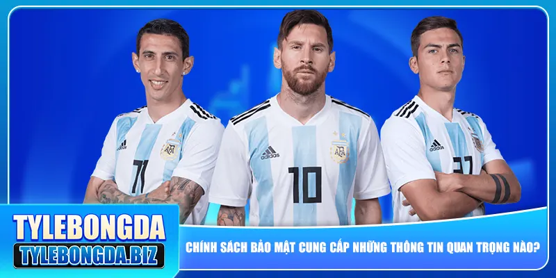 Chính sách bảo mật cung cấp những thông tin quan trọng nào?
